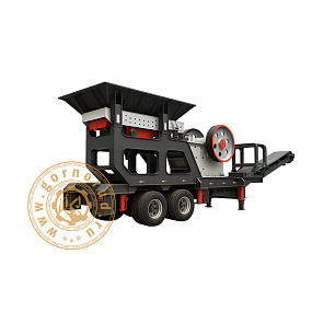 Мобильная щековая дробилка PЕ600х900